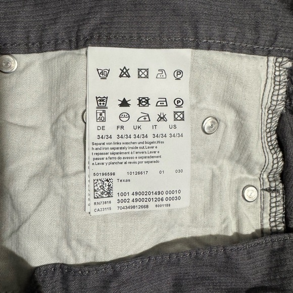 NEW WITHOUT🙍🏻‍♂️HUGO BOSS Gray Dress Pants for Men, - Picture 5 of 8